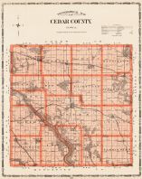 Cedar County, Iowa State Atlas 1904